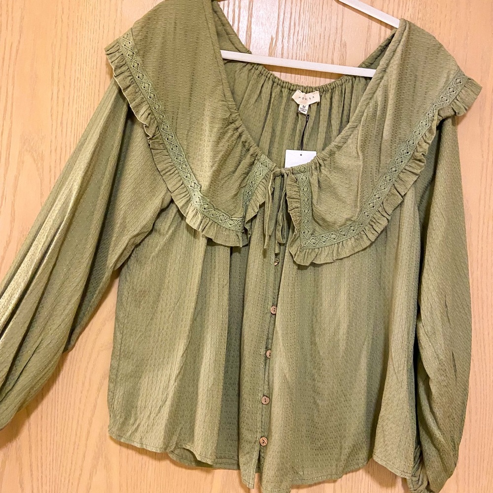 Green Blouse- Nordstrom Rack